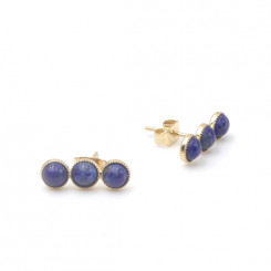 Boucles d'oreilles Ariane Trio - Lapis Lazuli 